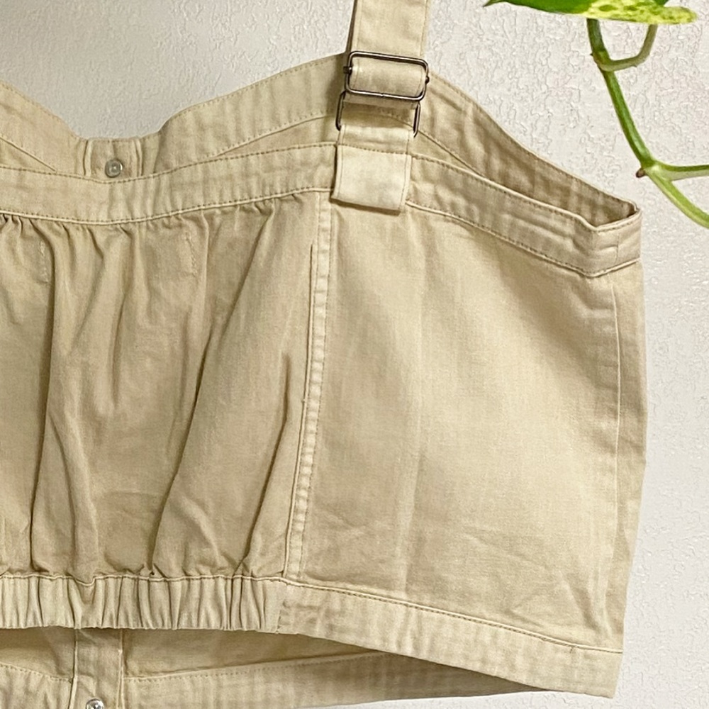 Free People Denim Crop Top - Picture 5 of 6